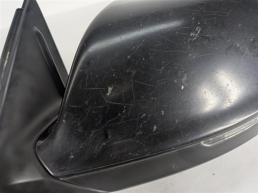 Thumbnail 10: 09-14 AUDI Q5 (8R) LEFT P-FOLD HEAT AUTODIM MEMORY DOOR MIRROR w/ LIGHT (Black)