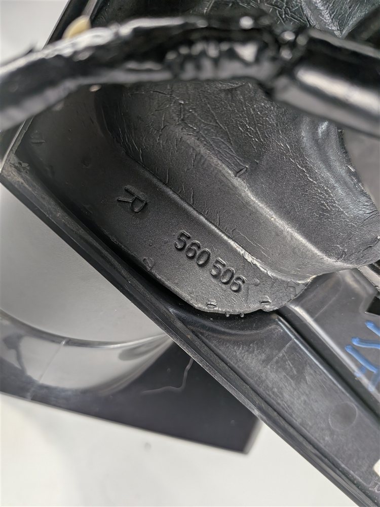 Thumbnail 7: 09-14 AUDI Q5 (8R) RIGHT P-FOLD HEAT AUTODIM MEMORY DOOR MIRROR w/ LIGHT (Black)