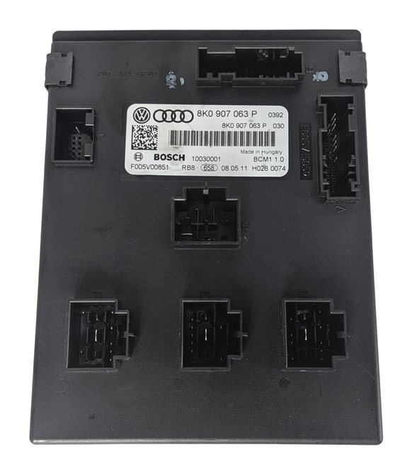 Thumbnail 9: 11-12 AUDI Q5 (B8 8R) 3.2L CALB ENGINE ECM ECU BCM SPEEDOMETER MODULE KEY SET