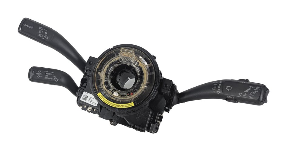 09-12 AUDI Q5 B8 8R TURN WIPER CRUISE COMBO SWITCH CLOCKSPRING w/o LANE ONBOARD