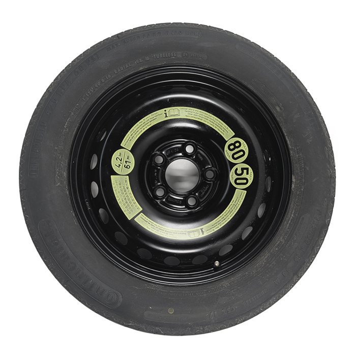 Thumbnail 2: 08-13 MERCEDES C230 C250 C300 C350 (W204) 16x3-1/2 ROADSIDE SPARE TIRE WHEEL RIM