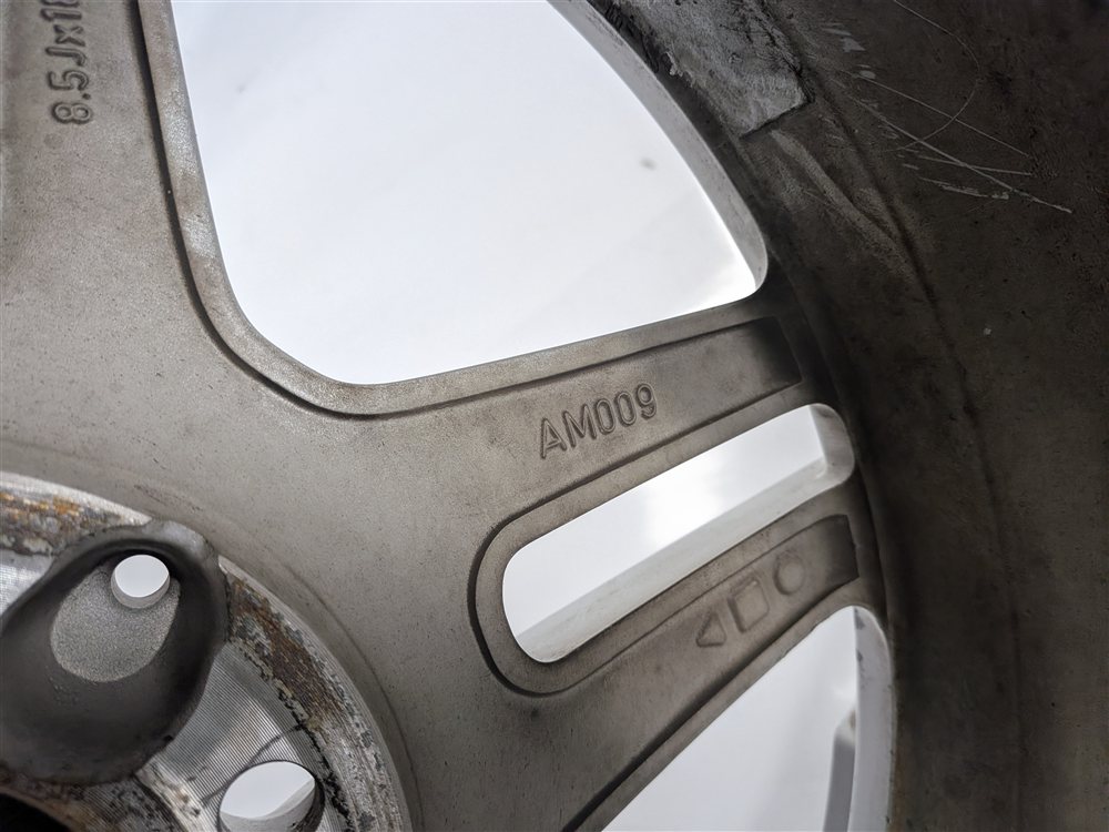 Thumbnail 4: 08-15 MERCEDES BENZ C-CLASS (W204) 18x8.5 REAR 5 DOUBLE 10-SPOKE AMG WHEEL RIM