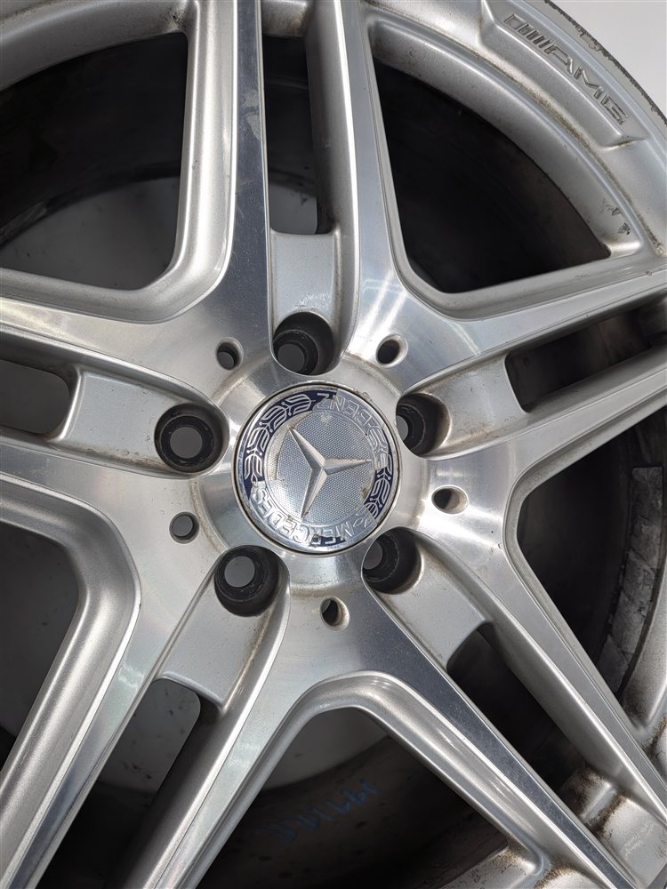 Thumbnail 6: 08-15 MERCEDES BENZ C-CLASS (W204) 18x8.5 REAR 5 DOUBLE 10-SPOKE AMG WHEEL RIM