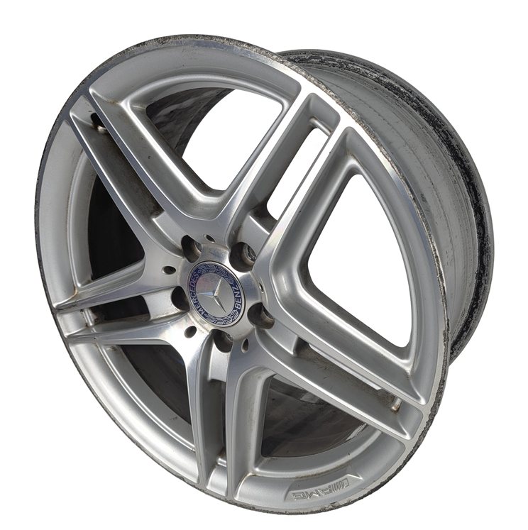 2008-2015 MERCEDES C-CLASS W204 FRONT 18x8 DOUBLE 5-DOUBLE SPOKE AMG WHEEL RIM