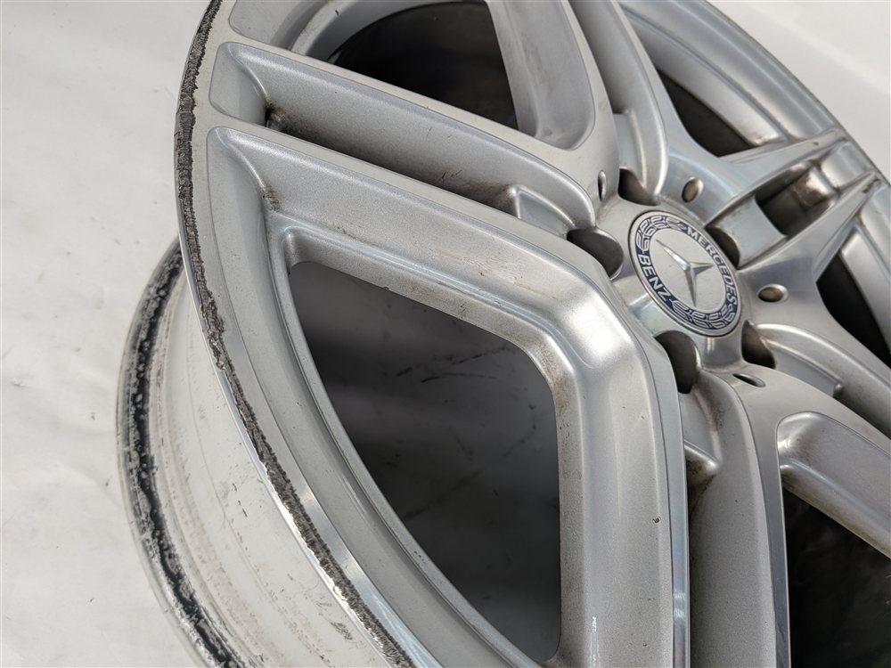 Thumbnail 13: 2008-2015 MERCEDES C-CLASS W204 FRONT 18x8 DOUBLE 5-DOUBLE SPOKE AMG WHEEL RIM
