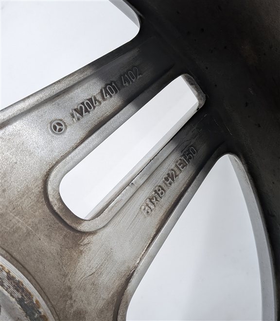 Thumbnail 3: 2008-2015 MERCEDES C-CLASS W204 FRONT 18x8 DOUBLE 5-DOUBLE SPOKE AMG WHEEL RIM