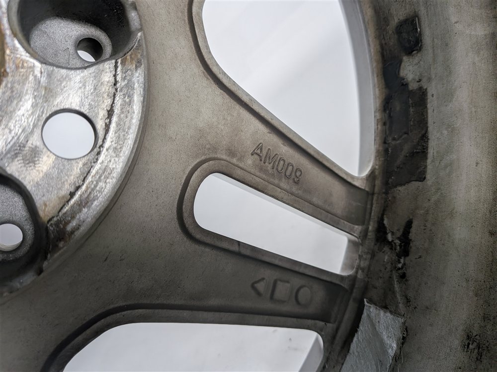 Thumbnail 5: 08-15 MERCEDES BENZ C-CLASS (W204) 18x8.5 REAR 5 DOUBLE 10-SPOKE AMG WHEEL RIM