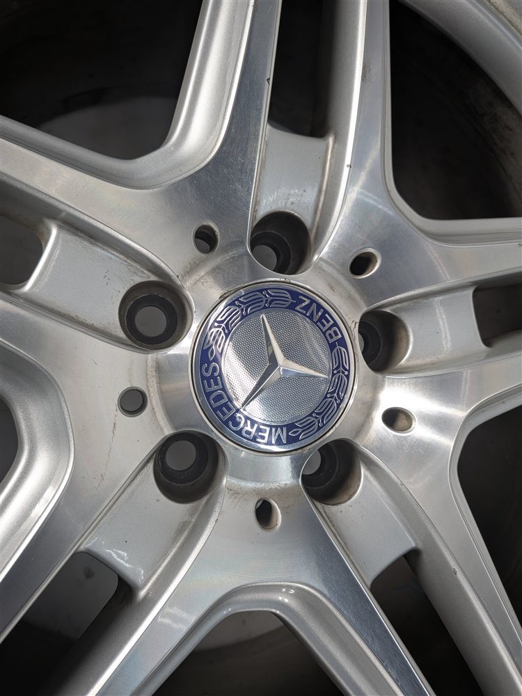 Thumbnail 6: 08-15 MERCEDES BENZ C-CLASS (W204) 18x8.5 REAR 5 DOUBLE 10-SPOKE AMG WHEEL RIM
