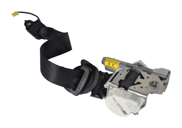 Thumbnail 4: 13-15 C GLK CLASS W204 X204 FRONT RIGHT SEATBELT RETRACTOR PRE-SAFE (Black)