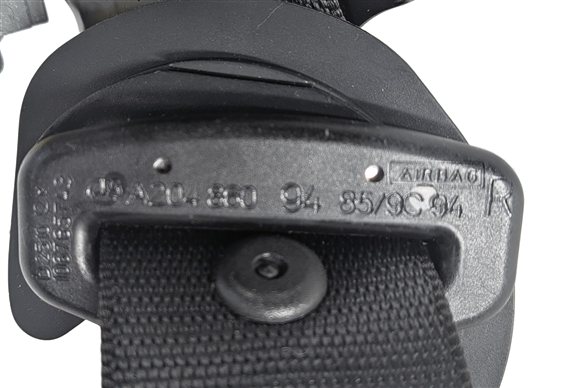Thumbnail 6: 13-15 C GLK CLASS W204 X204 FRONT RIGHT SEATBELT RETRACTOR PRE-SAFE (Black)