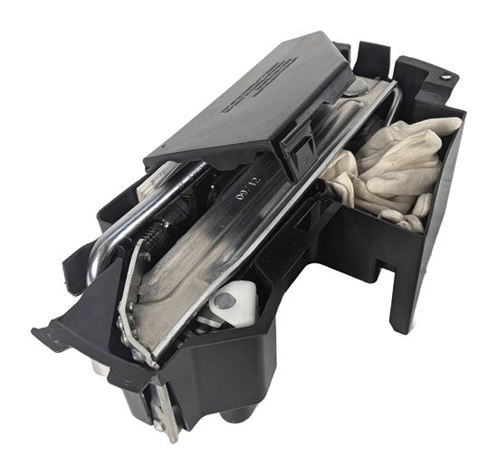 Thumbnail 11: 03-20 MERCEDES C E CLK CLS SLK (A207 C207 C209 R172) SPARE TIRE JACK TOOL SET