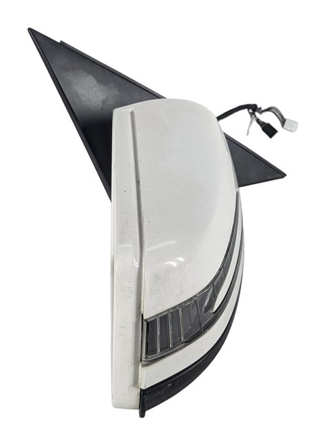 Thumbnail 3: 12-14 MERCEDES C250 C300 C350 (W204) RIGHT HEAT AUTODIM MEM DOOR MIRROR (White)