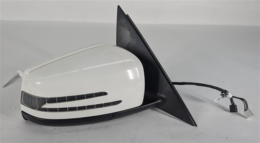 Thumbnail 4: 12-14 MERCEDES C250 C300 C350 (W204) RIGHT HEAT AUTODIM MEM DOOR MIRROR (White)