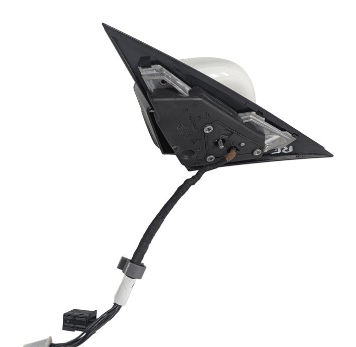 Thumbnail 6: 12-14 MERCEDES C250 C300 C350 (W204) RIGHT HEAT AUTODIM MEM DOOR MIRROR (White)