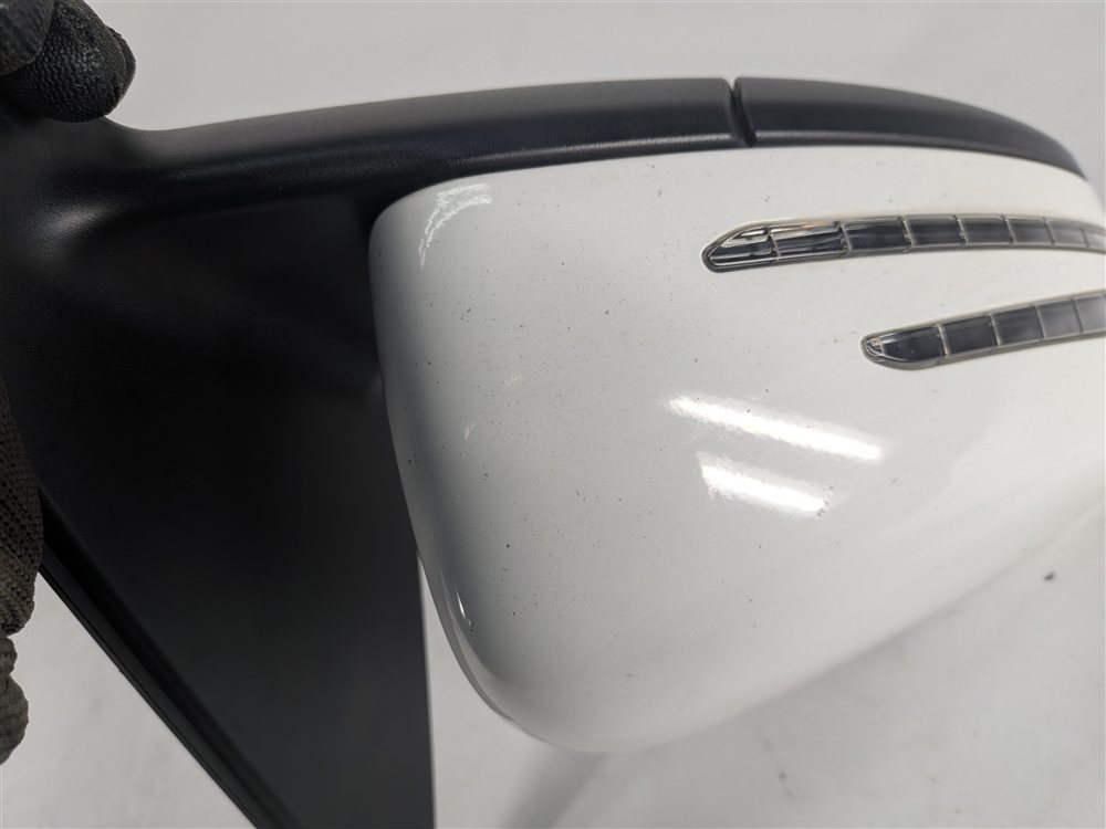 Thumbnail 8: 12-14 MERCEDES C250 C300 C350 (W204) RIGHT HEAT AUTODIM MEM DOOR MIRROR (White)