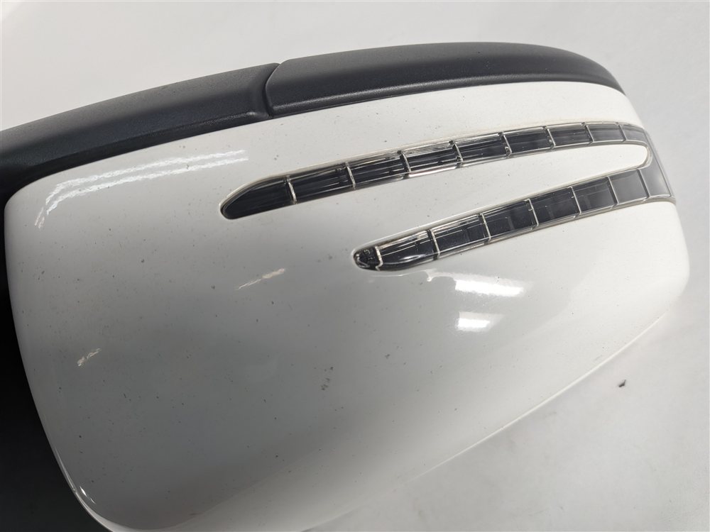 Thumbnail 9: 12-14 MERCEDES C250 C300 C350 (W204) RIGHT HEAT AUTODIM MEM DOOR MIRROR (White)