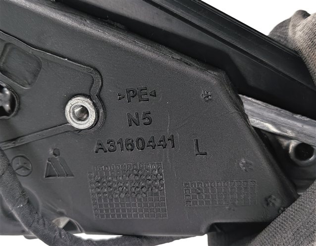 Thumbnail 7: 2012-2015 MERCEDES C250 (W204) LEFT HEATED MEMORY AUTODIM DOOR MIRROR (White)