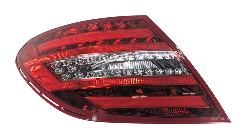 Thumbnail 3: 2012-2015 MERCEDES BENZ C250 C300 C350 (W204) LEFT DRIVER TAILLIGHT BRAKE LIGHT