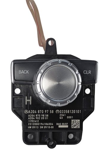 Thumbnail 2: 2012-2015 MERCEDES C E GLK (W204 W212 X204) iDRIVE MULTIMEDIA SWITCH KNOB BUTTON