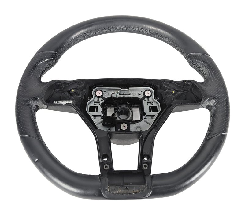 Thumbnail 2: 12-14 MERCEDES C250 C300 C350 W204 AMG STEERING WHEEL w/CONTROLS NO HEAT (Black)