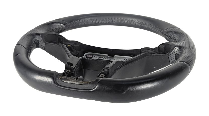 Thumbnail 3: 12-14 MERCEDES C250 C300 C350 W204 AMG STEERING WHEEL w/CONTROLS NO HEAT (Black)