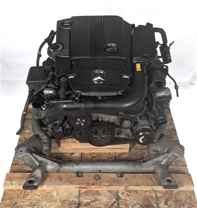 13-15 MERCEDES C250 (W204) 1.8L M271 TURBO ENGINE ASSEMBLY TESTED & VIDEO (114k)