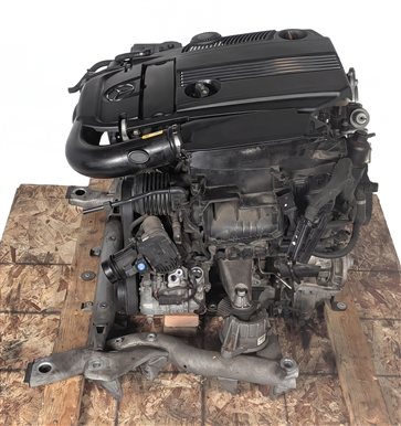 Thumbnail 4: 13-15 MERCEDES C250 (W204) 1.8L M271 TURBO ENGINE ASSEMBLY TESTED & VIDEO (114k)