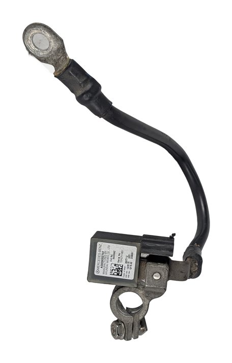 Thumbnail 2: 2013 MERCEDES C250 W204 1.8L NEGATIVE GROUND BATTERY CABLE w/IBS SENSOR TERMINAL