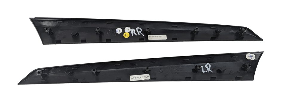 Thumbnail 10: 2013 MERCEDES C250 W204 INTERIOR DOOR DASH CENTER CONSOLE TRIM SET/9 (Aluminum)