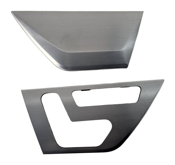 Thumbnail 3: 2013 MERCEDES C250 W204 INTERIOR DOOR DASH CENTER CONSOLE TRIM SET/9 (Aluminum)