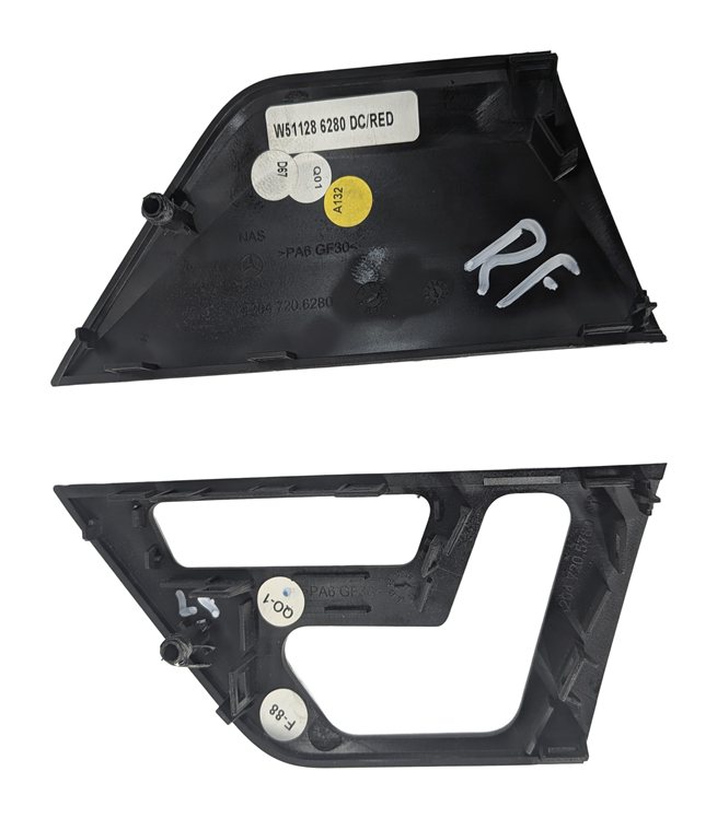 Thumbnail 4: 2013 MERCEDES C250 W204 INTERIOR DOOR DASH CENTER CONSOLE TRIM SET/9 (Aluminum)