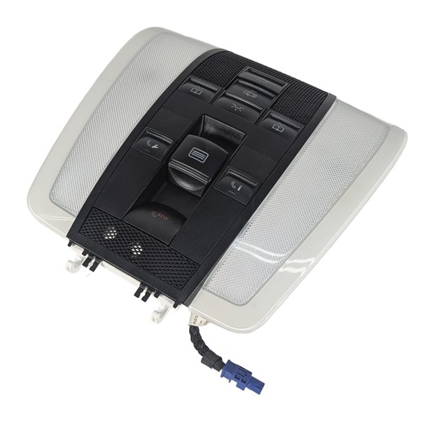2013 MERCEDES C250 W204 FRONT ROOF DOME COURTESY MAP READING LIGHT LAMP (Black)