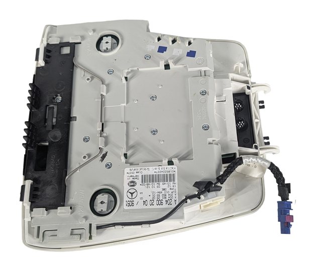 Thumbnail 4: 2013 MERCEDES C250 W204 FRONT ROOF DOME COURTESY MAP READING LIGHT LAMP (Black)