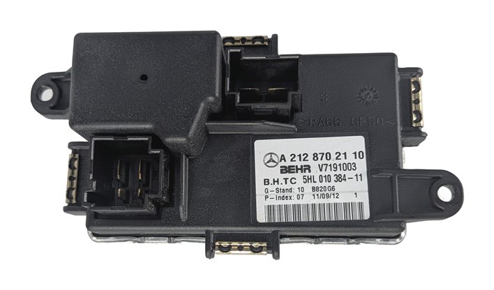 Thumbnail 2: 2013 MERCEDES C250 (W204) HVAC HEATER AC BLOWER MOTOR RESISTOR REGULATOR