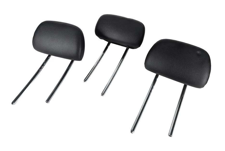 11-14 MERCEDES C250 C300 C350 C63 AMG W204 REAR SEAT HEADREST SET/3 BLACK