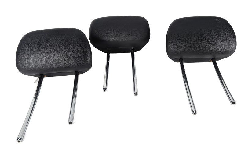 Thumbnail 2: 11-14 MERCEDES C250 C300 C350 C63 AMG W204 REAR SEAT HEADREST SET/3 BLACK