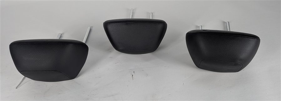 Thumbnail 3: 11-14 MERCEDES C250 C300 C350 C63 AMG W204 REAR SEAT HEADREST SET/3 BLACK