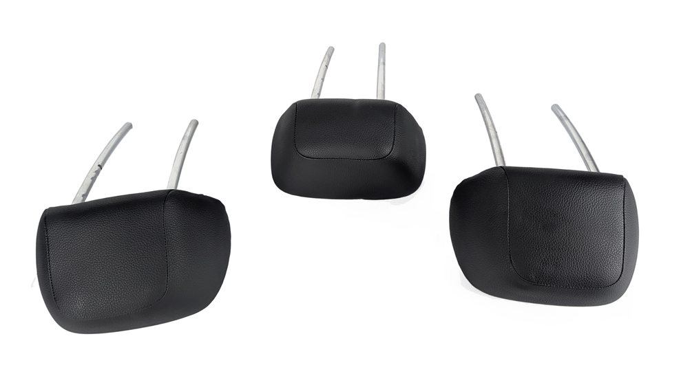 Thumbnail 4: 11-14 MERCEDES C250 C300 C350 C63 AMG W204 REAR SEAT HEADREST SET/3 BLACK