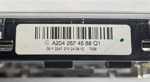 Thumbnail 5: 2013 MERCEDES C250 (W204) CENTER CONSOLE AUTOMATIC SHIFTER TRIM BEZEL (Aluminum)