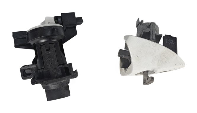 Thumbnail 3: 2013 MERCEDES C250 (W204) REAR TRUNK LID LOCK CYLINDER LATCH ACTUATOR SET w/KEY