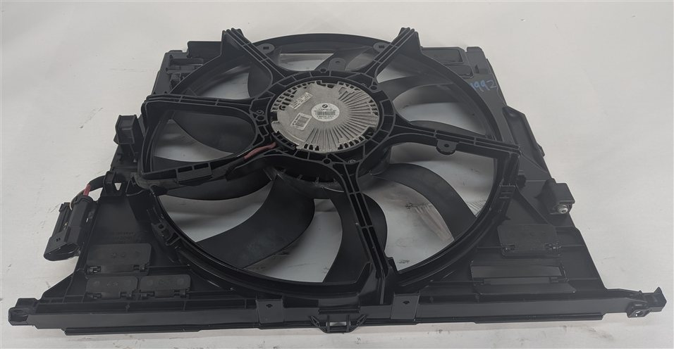 Thumbnail 3: 10-19 BMW 5 6 7 F01 F10 3.0L N54 N55 850 WATT RADIATOR COOLING FAN w/ SHROUD
