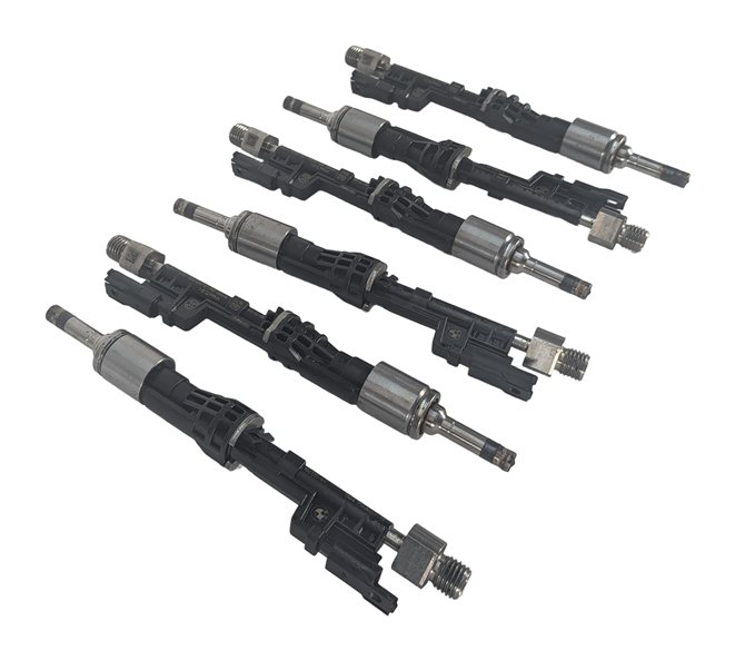 Thumbnail 2: 10-11 BMW 335i 535i X3 X5 X6 E87 F10 E70 E71 3.0L N55 TURBO FUEL INJECTOR SET/6