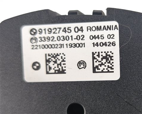Thumbnail 5: 10-19 BMW 5 6 7 X3 X4 SERIES (F01 F07 F10 F06) HEADLIGHT FOG LIGHT SWITCH