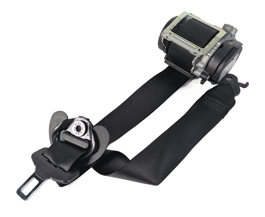 Thumbnail 2: 11-16 BMW 528i 535i 550i M5 (F10) FRONT RIGHT SEATBELT RETRACTOR (Black)