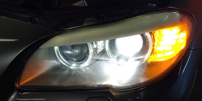 2011-2013 BMW 528i 535i 550i M5 (F10) LEFT XENON HID ADAPTIVE HEADLIGHT LAMP
