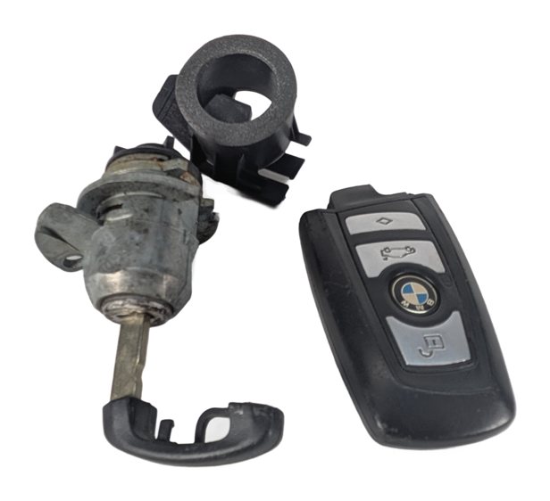 Thumbnail 4: BMW 10-11 535iGT, 2011 535i & X3 3.0L N55 ENGINE ECM DME CAS-4 MODULE KEY SET