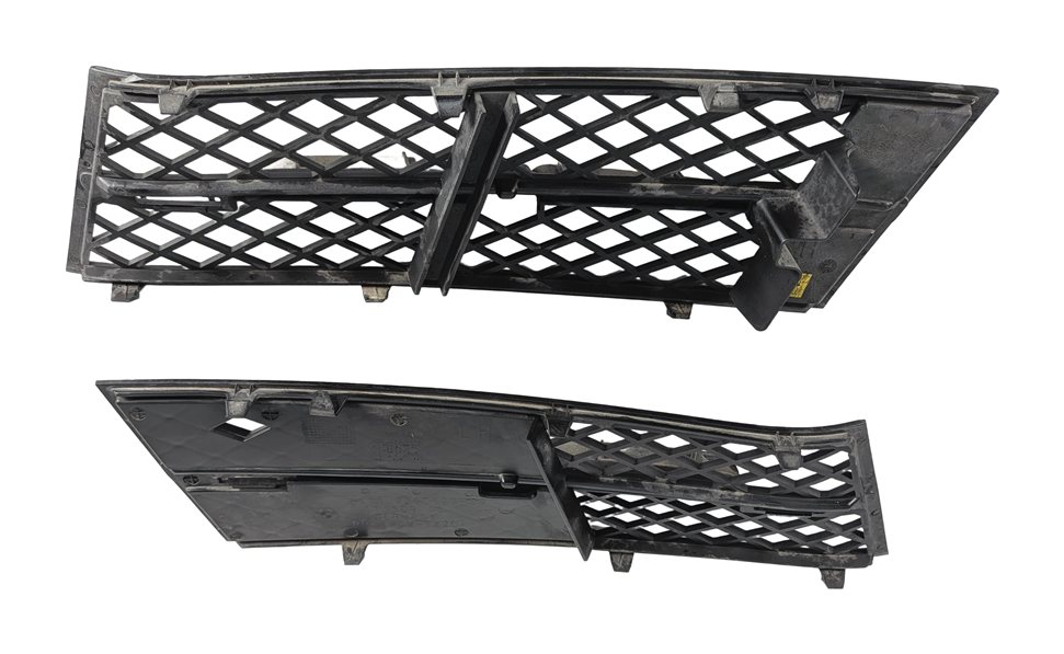 Thumbnail 3: 2011-2013 BMW 528i 535i 550i (F10) FRONT LEFT & RIGHT LOWER BUMPER GRILLE SET-2