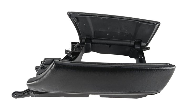 Thumbnail 4: 2011 BMW 528i 535i 550i (F10) FRONT CENTER CONSOLE ARM REST LID (Black)