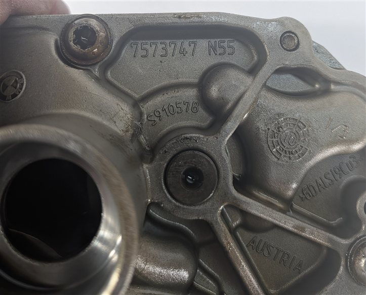 Thumbnail 6: 2011 BMW 535i (F10) 3.0L N55 ENGINE OIL FLUID PUMP