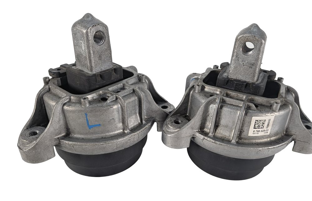 2011 BMW 535i F10 3.0L N55 LEFT/RIGHT ENGINE MOTOR MOUNT SET/2